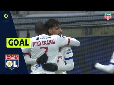 Goal Lucas TOLENTINO COELHO DE LIMA (45' +2 - OL) OLYMPIQUE LYONNAIS - MHSC (1-2) 20/21