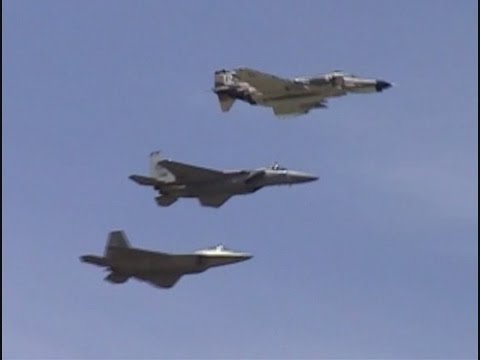 2009 AirPower Over Hampton Roads - USAF Heritage Flight