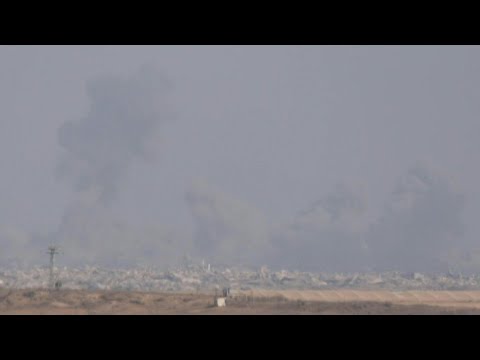 Smoke billows over Gaza amid Israeli offensive | AFP