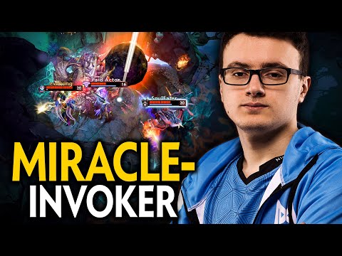 MIRACLE- INVOKER IS DOMINATING PUBS | AMAZING SOLO KILL TA TWICE AT MID | Dota 2 Invoker