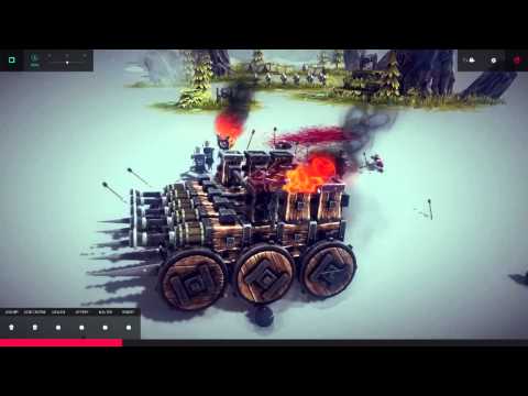 Besiege Suomi: LIEKINHEITIN AUTO!! :D #3