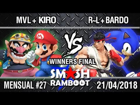 [SmashxRamboot #27] MVL+Kiro Vs. Robo~Luigi+El_Bardo - Winners Final