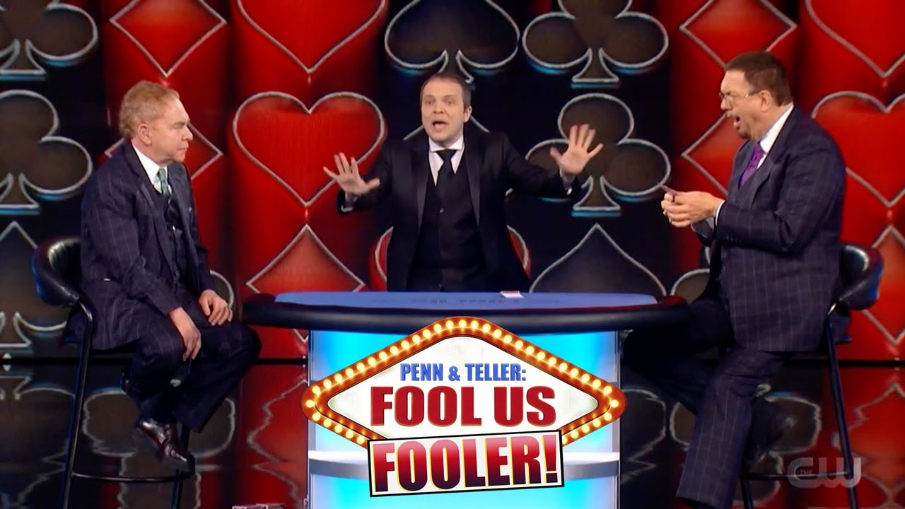 Penn & Teller Fool Us // Fooled by French Magician Boris Wild // Impossible Card Trick // Season 7 - YouTube