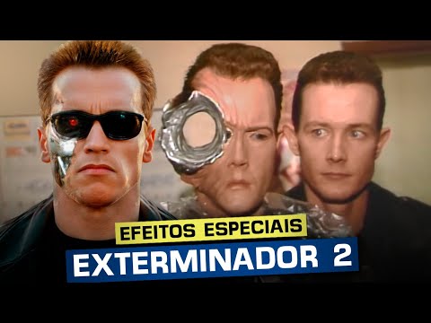 O SEGREDO dos EFEITOS de EXTERMINADOR DO FUTURO 2 (como foi feito o clássico com Schwarzenegger)