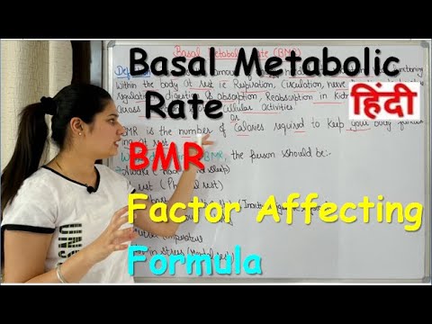 What is Basal Metabolic Rate (BMR) in Hindi | Factor Affects BMR | Calculation Formula