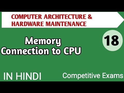 Lec 1 1 CPU Organisation in Computer Architecture Hardware Maintenance in Hindi