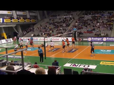 20100203 Volleyball VFB Friedrichshafen gegen Wuppertal Titans 3:0