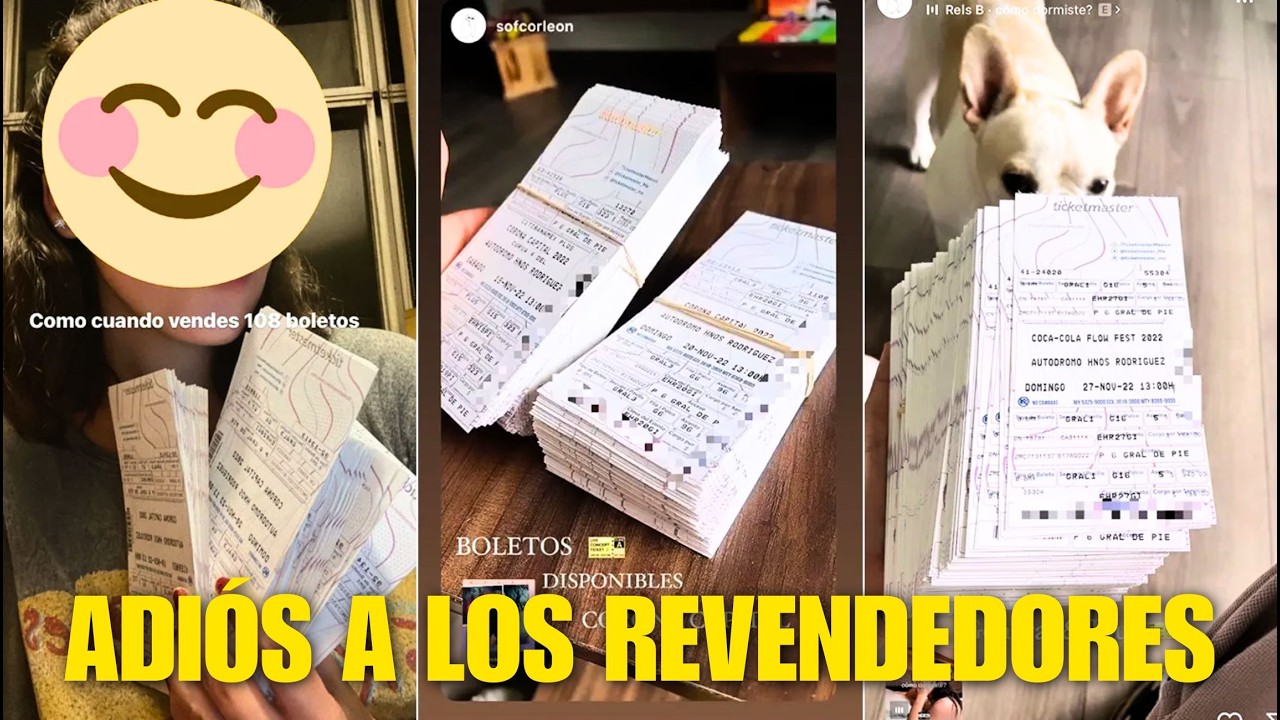 Al chile que bueno, la reventa ha acabado