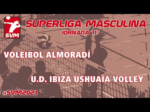 11º Partido de Superliga 2020/2021 CV Almoradi - UD Ibiza USHUAIA VOLLEY