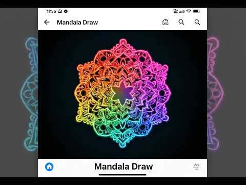 Mandala Draw: Symmetry & Color video thumbnail