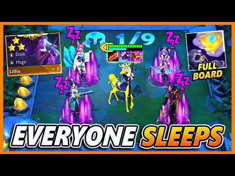 ⭐️⭐️⭐️ LILIA!! Their Whole Team Sleeps... Then DIES 😂😂😂 - BunnyFuFuu | Teamfight Tactics