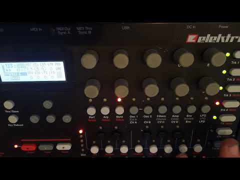 Elektron Analog Four - Multi Map playing and recording standalone.