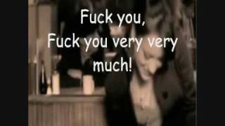 Fuck You Very Much ~Lily Allen [HQ]  Music Video w/Lyrics