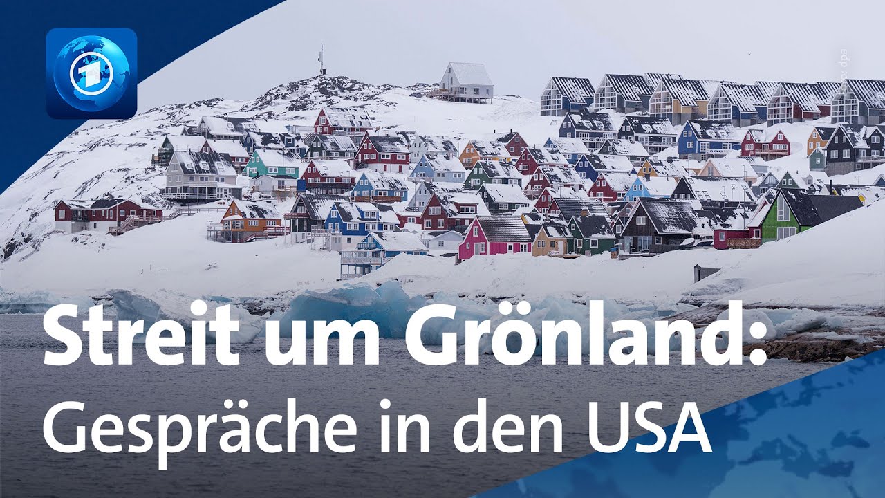 🌍 tagesschau24 Top-Thema, 14.1.2026 | Streit um Grönland: Gespräche in den USA