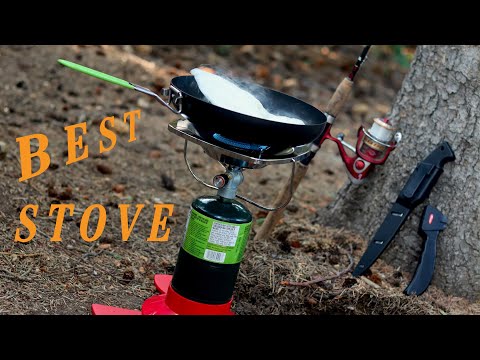 BEST Camp Stove 2021 For Cooking Fish! Amazing CHEAP Outdoors Single Burner Cooker