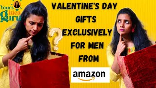 Top 15 best Valentine's day gift ideas for BOYFRIEND/HUSBAND from AMAZON|| MEN need gifts too||