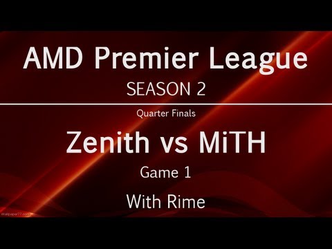 Dota 2 - Zenith vs MiTH, game 1 - AMD Premier League
