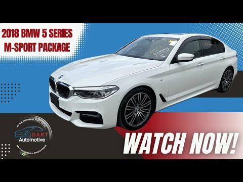 2018 BMW 5 Series M-Sport Package
