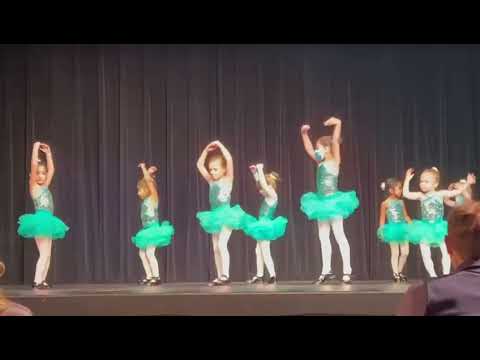 Little girl ballerina dance on stage. Likitha’s First stage performance - Ballerina /Tap dance .