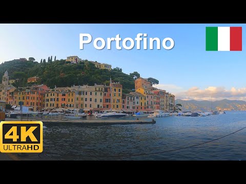 Portofino - walking tour 4K #italy #genova #portofino #liguria