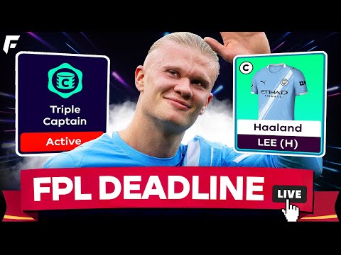 71K RANK! 🌍 TRIPLE CAPTAIN ACTIVE! 🚨 FPL GW13 DEADLINE STREAM 🔴