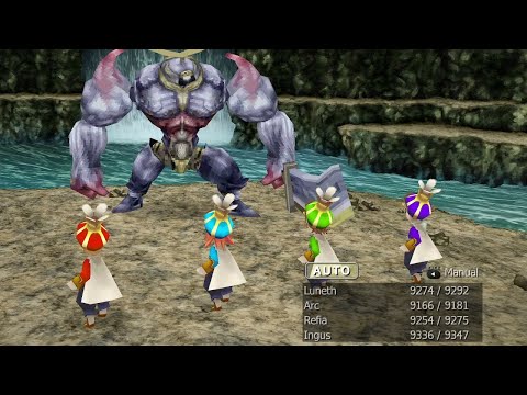 Final Fantasy III (3D Remake) {Part 33} - Iron Giant defeated