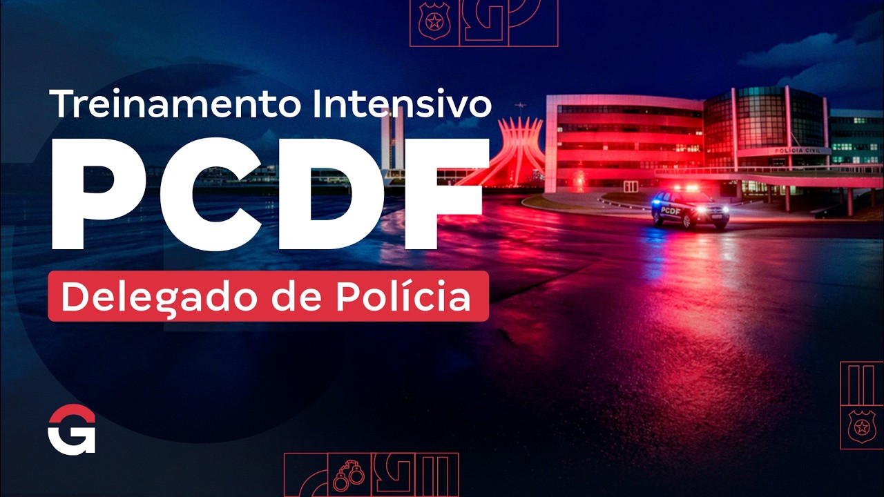Treinamento Intensivo PCDF Delegado | Legislação Complementar com Amanda Palácio