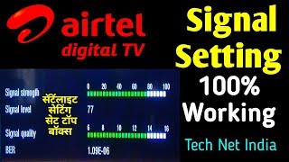 Airtel DTH Signal Setting 2023 | How to Find Airtel Digital TV Signal in 2 Min in Hindi