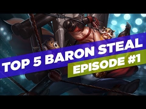 Best Top 5 Epic Baron Steals 2016