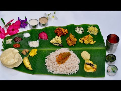 സദ്യ ഒരുക്കുന്നതെങ്ങിനെ?||How to Make Kerala Sadya - Easy Tips ||Vishu - Onam Sadya| Ep 186