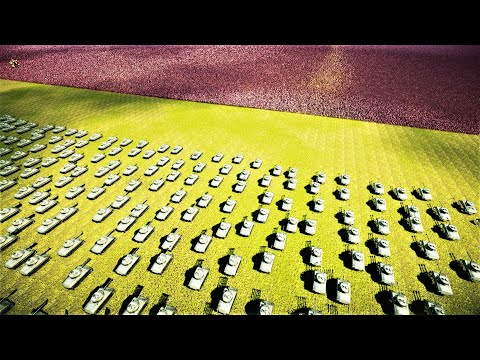 3 Million Orcs Vs 500 Sherman Tank | Ultimate Epic Battle Simulator 2 | UEBS2