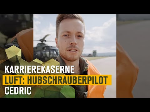 Hubschrauberpilot Cedric | KarriereKaserne Luft