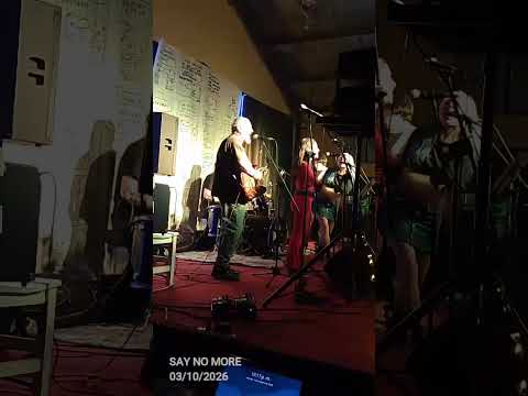 Angeles y Predicadores (cover) con la banda "La Debacle" en Fiesta anual SAY NO MORE en Casa Grande