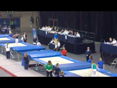 Jasmine NDP 2 11-12 Regional Trampoline Team Finals Birmingham 2016