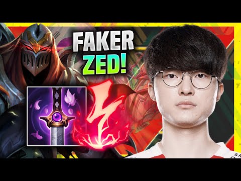 FAKER BRINGS BACK HIS ICONIC ZED! - T1 Faker Plays Zed Mid vs Leblanc! | Season 11