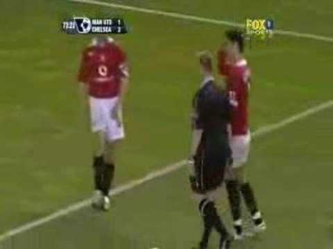 Cristiano Ronaldo Gets Headbutted by the Ref!