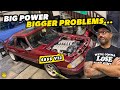 DISASTER AT THE DYNO With My Supercar V12 POWERED Foxbody Mustang