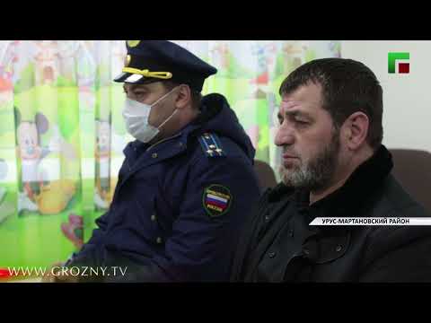 Шарпудди Абдул-Кадыров проинспектировал 2 детских сада в Урус-Мартановском районе.