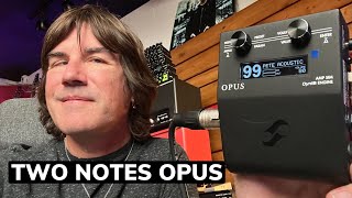 Video thumbnail for SMALLEST GUITAR SUPER PROCESSOR!!? Two Notes OPUS by Pete Thorn