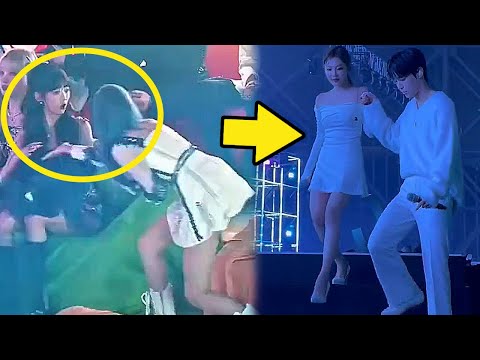 Kpop Idols Protecting Female Idols from Wardrobe Accidents