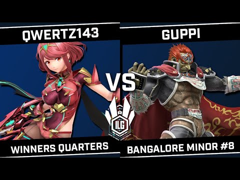 qwertz143 (Kazuya/Pyra) vs Guppi (Ganondorf) - ILG Bangalore Minor #8