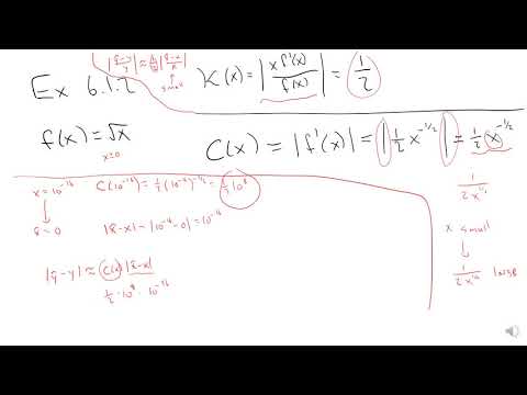 Conditioning of Problems (Absolute vs  Relative)