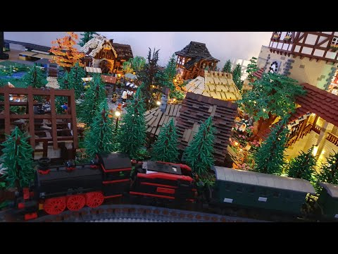 Brick City 102 - Weiterbau am Freilichtmuseum und Friedhof - Endlich wieder #Zugfahrt