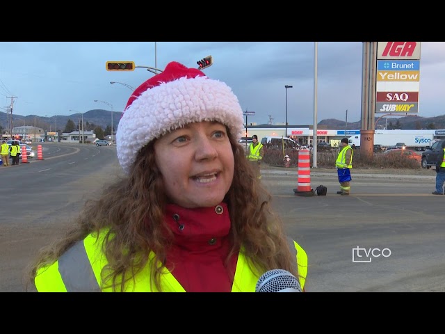 Reportage – La guignolée des médias