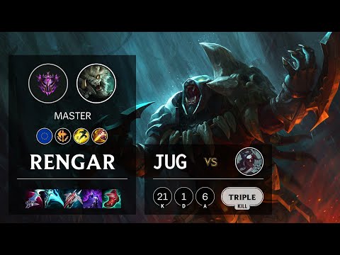 Rengar Jungle vs Kayn - EUW Master Patch 11.12