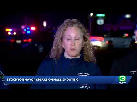 LIVE | Mayor Christina Fugazi speaks on a Stockton mass shooting