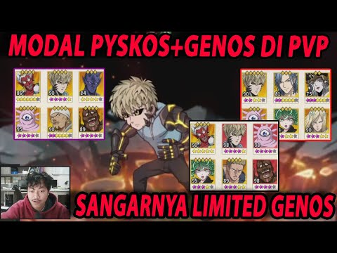 🔥🔥TERBANTAI 3 LINEUP LIMITED GENOS DI ARENA!! - ONE PUNCH MAN:The Strongest
