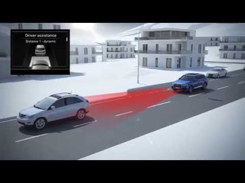 Audi Q7 2015. Programador de velocidad activo