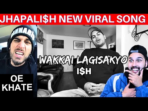JHAPALI$H IS BACK! Reacting to Wakkai lagisakyo - @Jhapalish New Song is SAVAGE | INSANE Flow *CRAZY