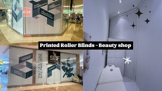 Printed Roller Blinds - Health & Beauty Shop in Time square Center